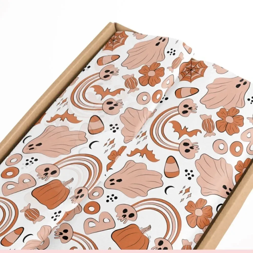 Pinky Mailers Spooky Insert cards Tissue Paper